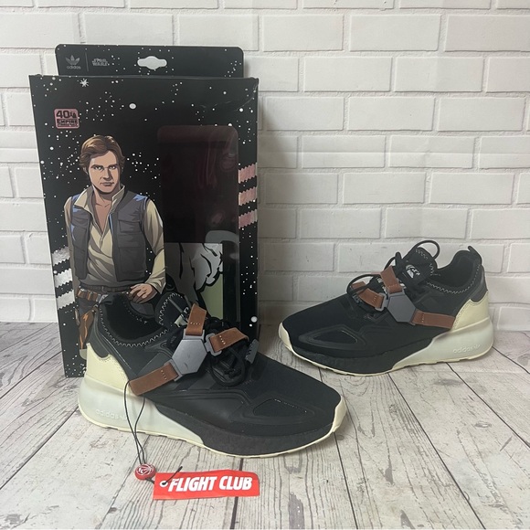 adidas Star Wars x ZX 2K Boost Han Solo Size Men 7.5 / Women 9 New In